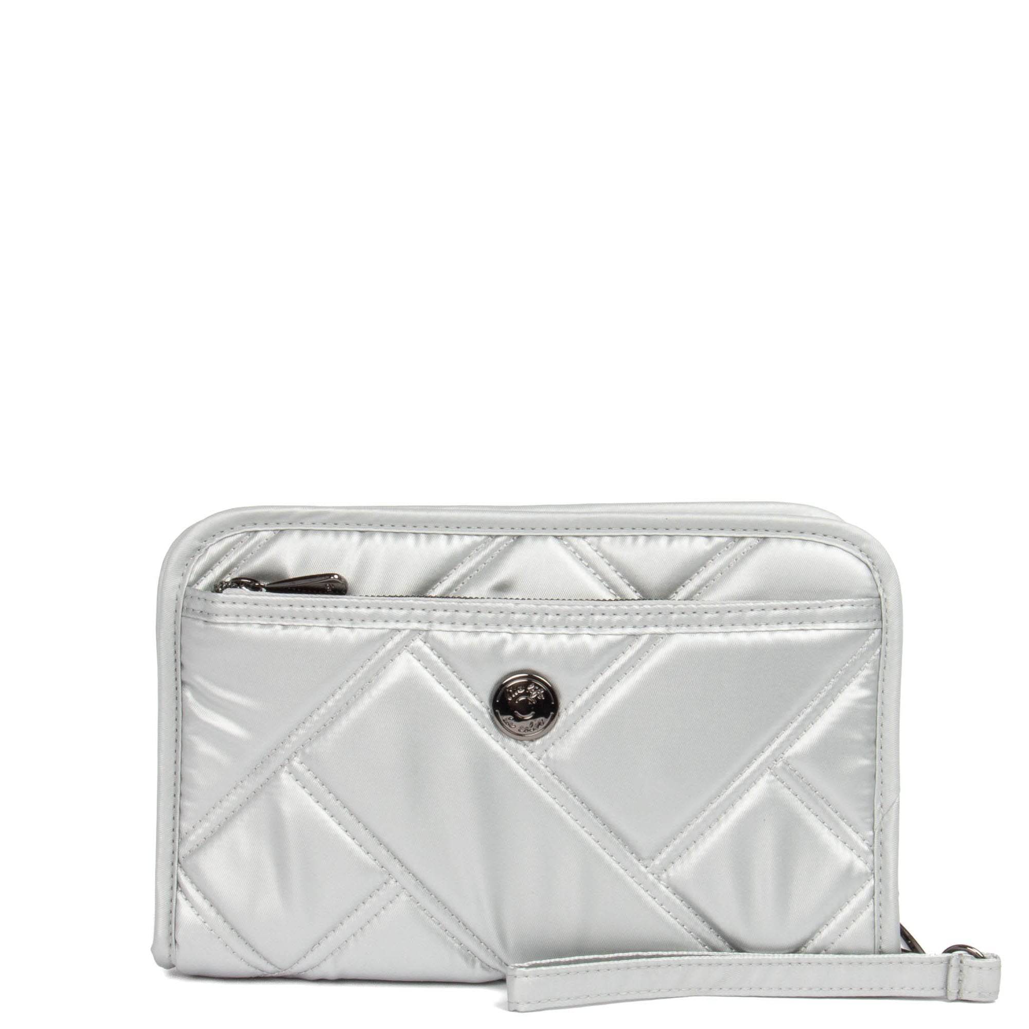 Zeppelin 2 RFID Wristlet Wallet - METALLIC SILVER - Zeppelin_MetallicSilver_01_5e4b3627-f1d5-4416-879e-eb3d5f548c87